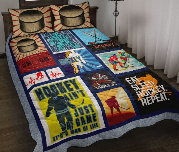 Ice Rink - Bed Set - Love Quilt Bedding Set