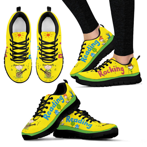 Reading Rocking Child Shoes Sneakers, Runni- Love Sneakers