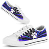 Dog Mom Purple Watercolor - Low Top Shoe - Love Love Top Shoes