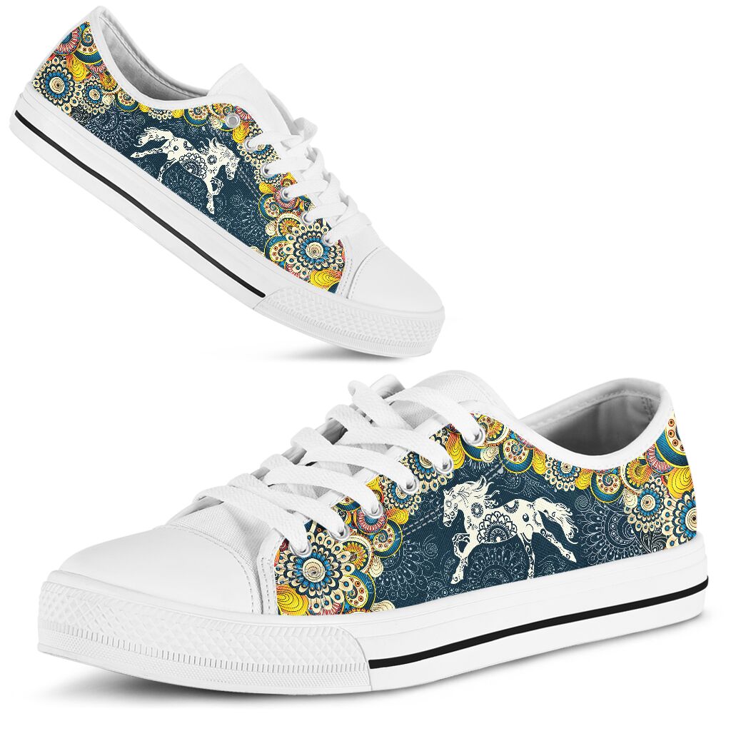 Horse Mandala FlowerShoes