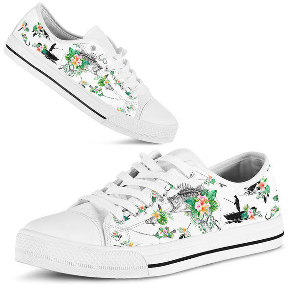 Low Top - Tropical Leaf - Fishing Shoe - Love Love Top Shoes