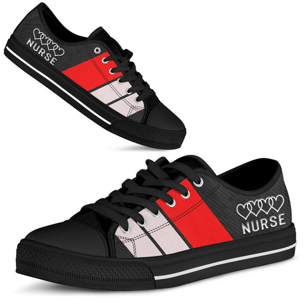 Nurse 4 Heart - Low Top Shoe - Love Love Top Shoes