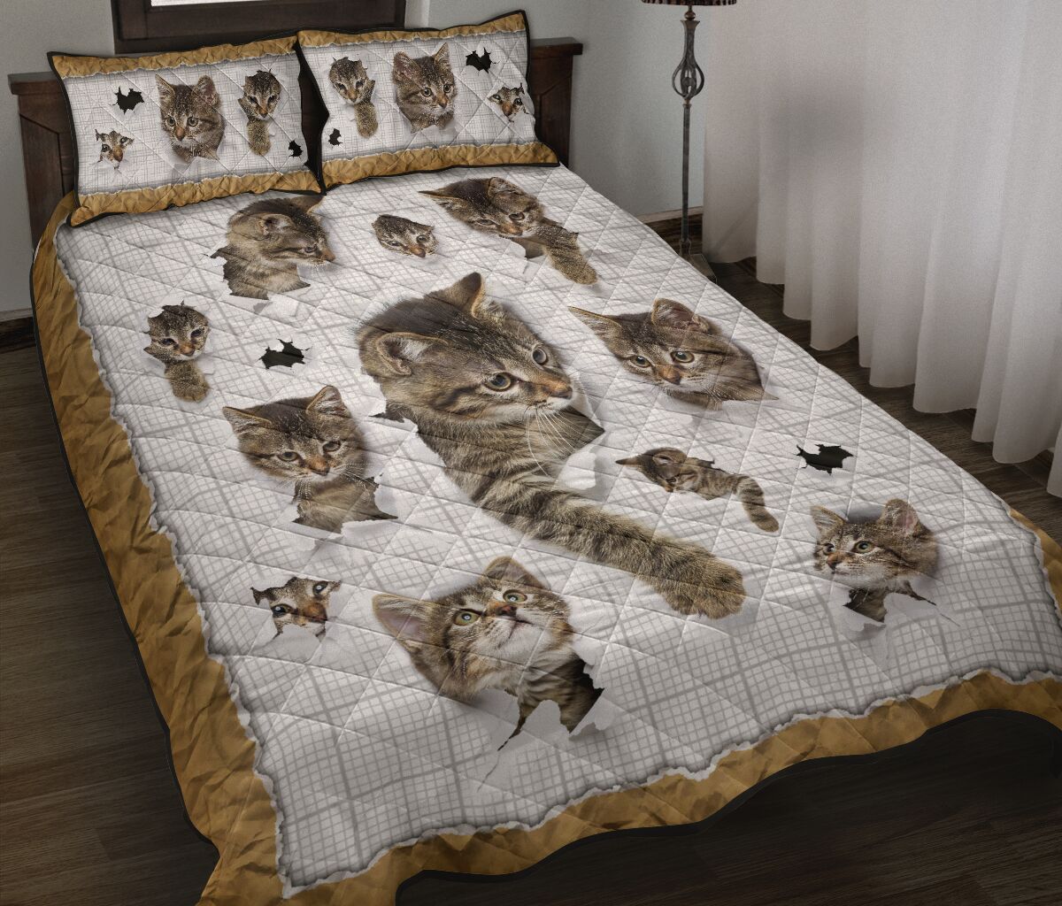 Quilt Bed Set - Cat 2 - Love Quilt Bedding Set