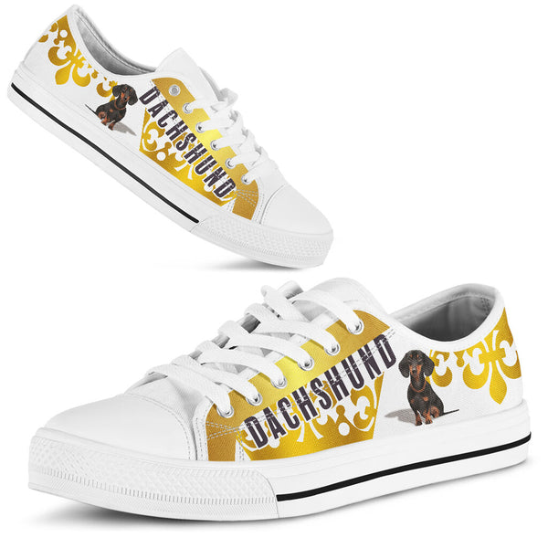 Dachshund Crown - Low Top Shoe - Love Love Top Shoes