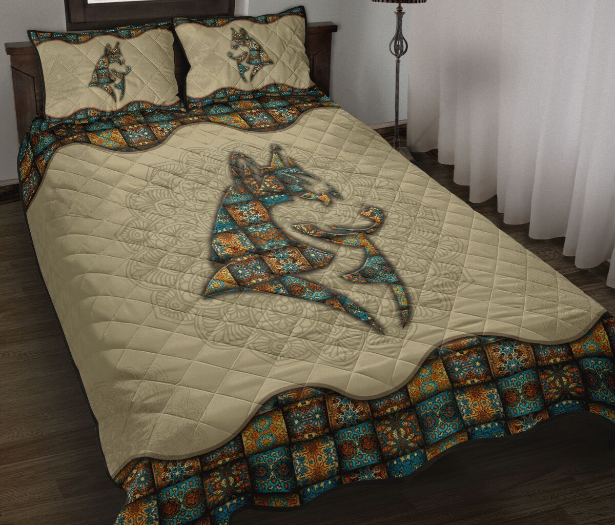 Quilt Bed Set - Mandala - Husky 2 - Love Quilt Bedding Set