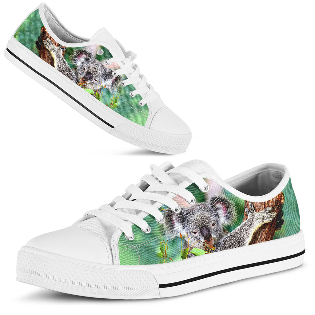 Koala Cute Low Top Shoes