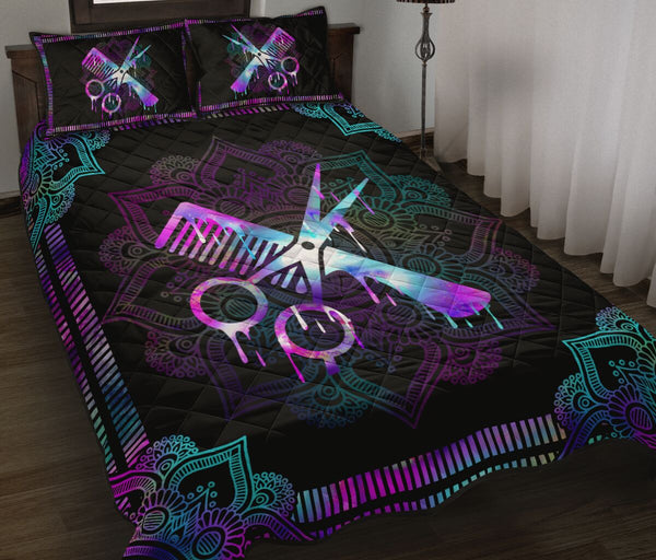 Hairstylist Galaxy - Bed Set - Love Quilt Bedding Set