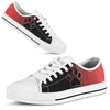 Dog Paw Gradient Halftone - Low Top Shoe - Love Love Top Shoes