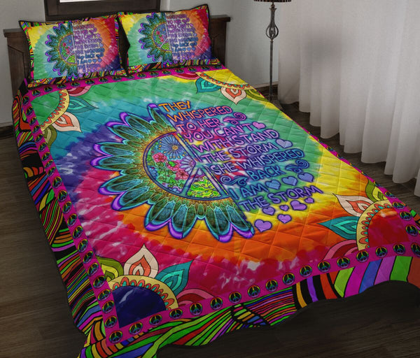 Quilt Bed Set - Hippie - Whispered 73 - Love Quilt Bedding Set