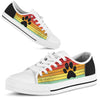 Dog Paw Rainbow Color - Low Top Shoe - Love Love Top Shoes