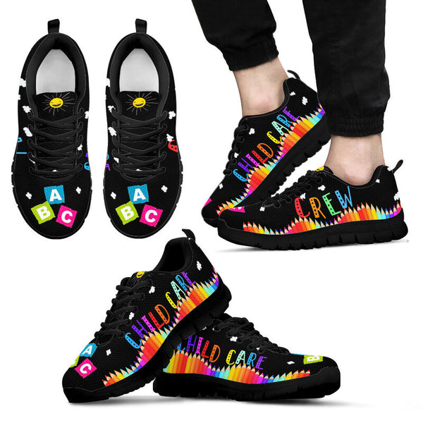 Child Care Crew Abc Sneakers, Running Shoes- Love Sneakers