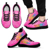 Back To School Teacher Pink Sneakers, Running - Love Sneakers