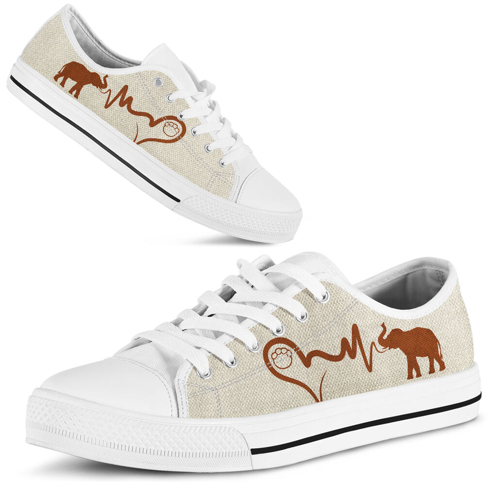 Elephant Heartbeat Lowtop Shoes