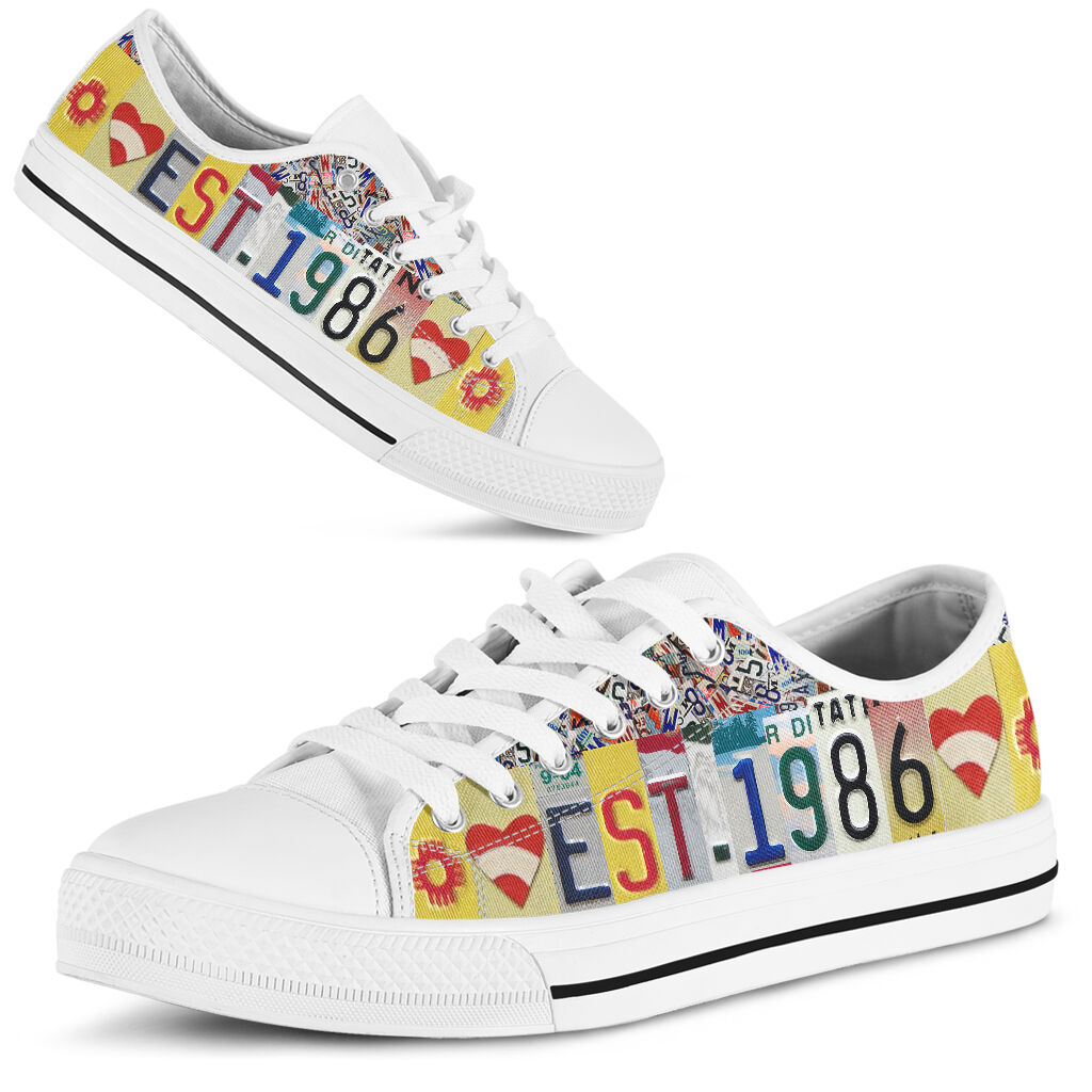 Est1986 - Low Top Shoe - Love Love Top Shoes