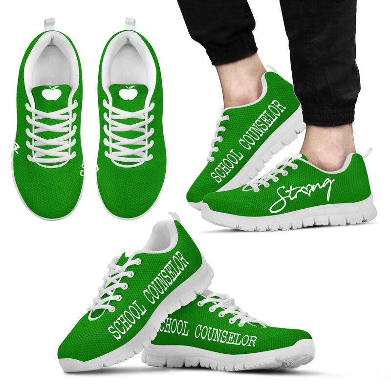 School Counselor Strong Green Kd Sneakers, Runni- Love Sneakers