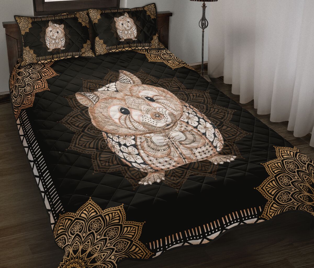 Hamster Quilt Bed Set 57 - Love Quilt Bedding Set