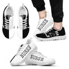 Nurse- Love Black White Sneakers, Running Shoes, Shoes For Women, Shoes For Men, Custom Shoe- Love Sneakers