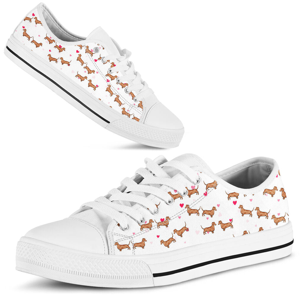 Dachshund Low Top - Dt05 Shoe - Love Love Top Shoes