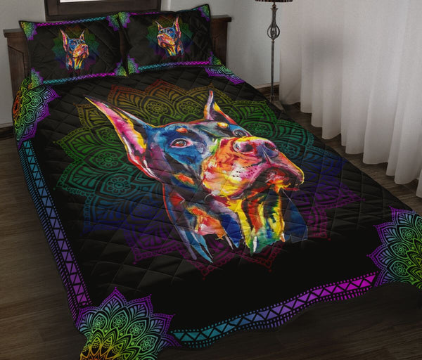 Quilt Bed Set - Dobermann 33 - Love Quilt Bedding Set
