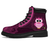 Owl Mandala Asboots - Love All Season Boots