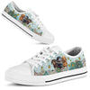 Dachshund Mandala Butterfly - Low Top Shoe - Love Love Top Shoes