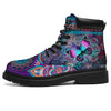 Butterfly Galaxy Mandala Boot Sky - Love All Season Boots