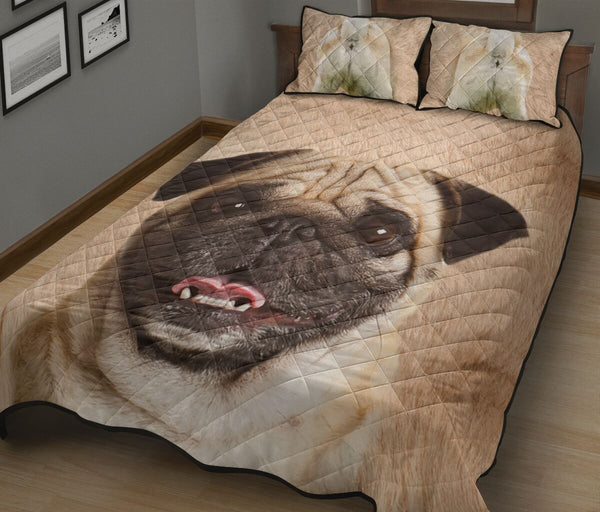 Pug Body - Bed Set - Love Quilt Bedding Set