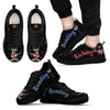 Reading &ampamp Rocking Pt Black Kd Sneakers, Runni- Love Sneakers