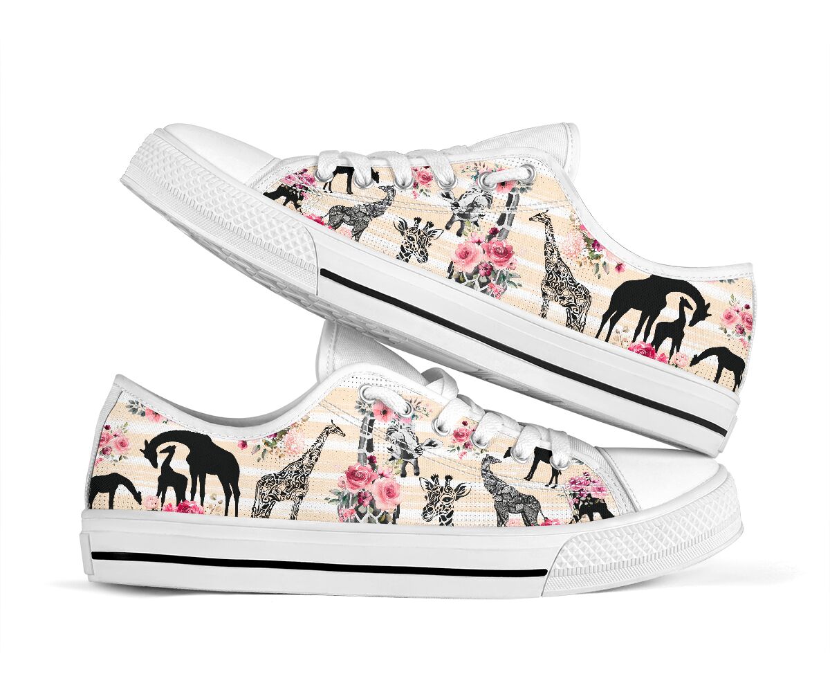 Low Top - Giraffes Shoe - Love Love Top Shoes