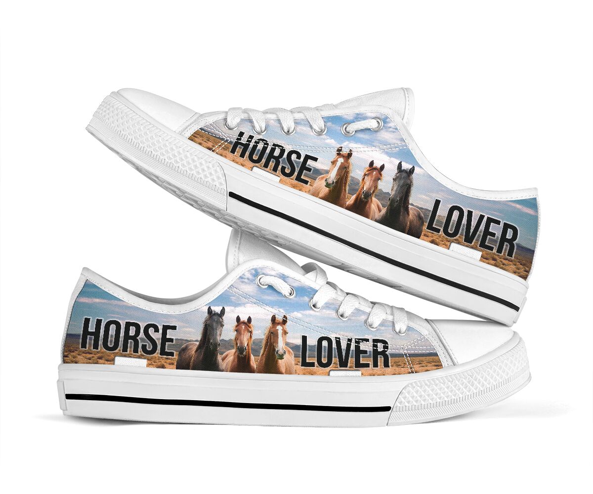 Horse Plates Favorite Low Top -  Shoes