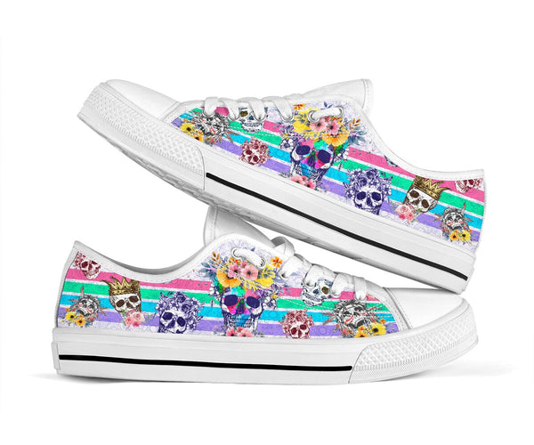 Low Top - Skull Shoe - Love Love Top Shoes