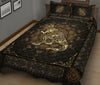 Dinosaur Gold Quilt Bed Set 7- Love Quilt Bedding Set