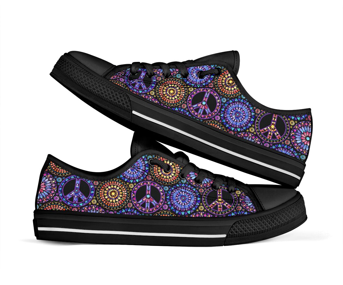 Peace Lowtop  -  Love Low Top Shoes