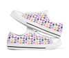 Dog Foot Watercolor Silhouette Low Top - TlShoes