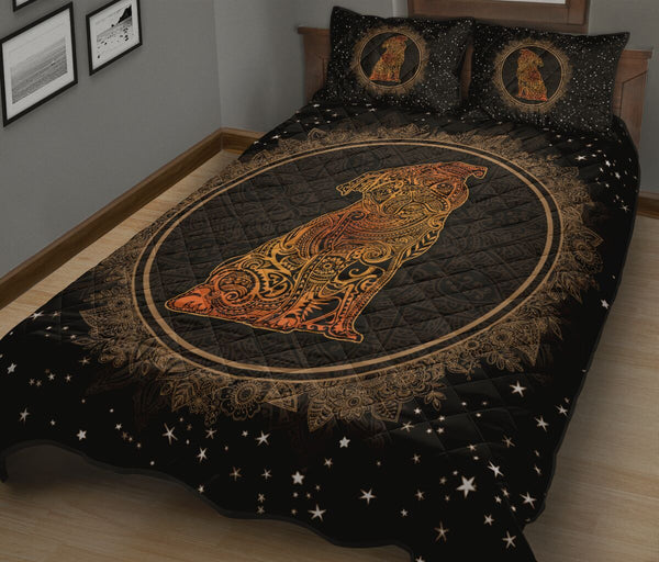 Quilt Bed Set - Pug 52 - Love Quilt Bedding Set