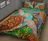 Turtle Art Quilt Bed Set 4893521