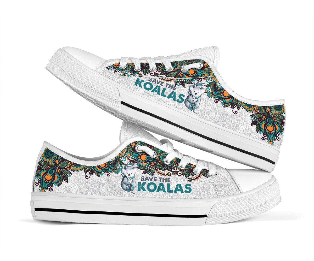 Save The Koalas - Koalas Low Top Shoes