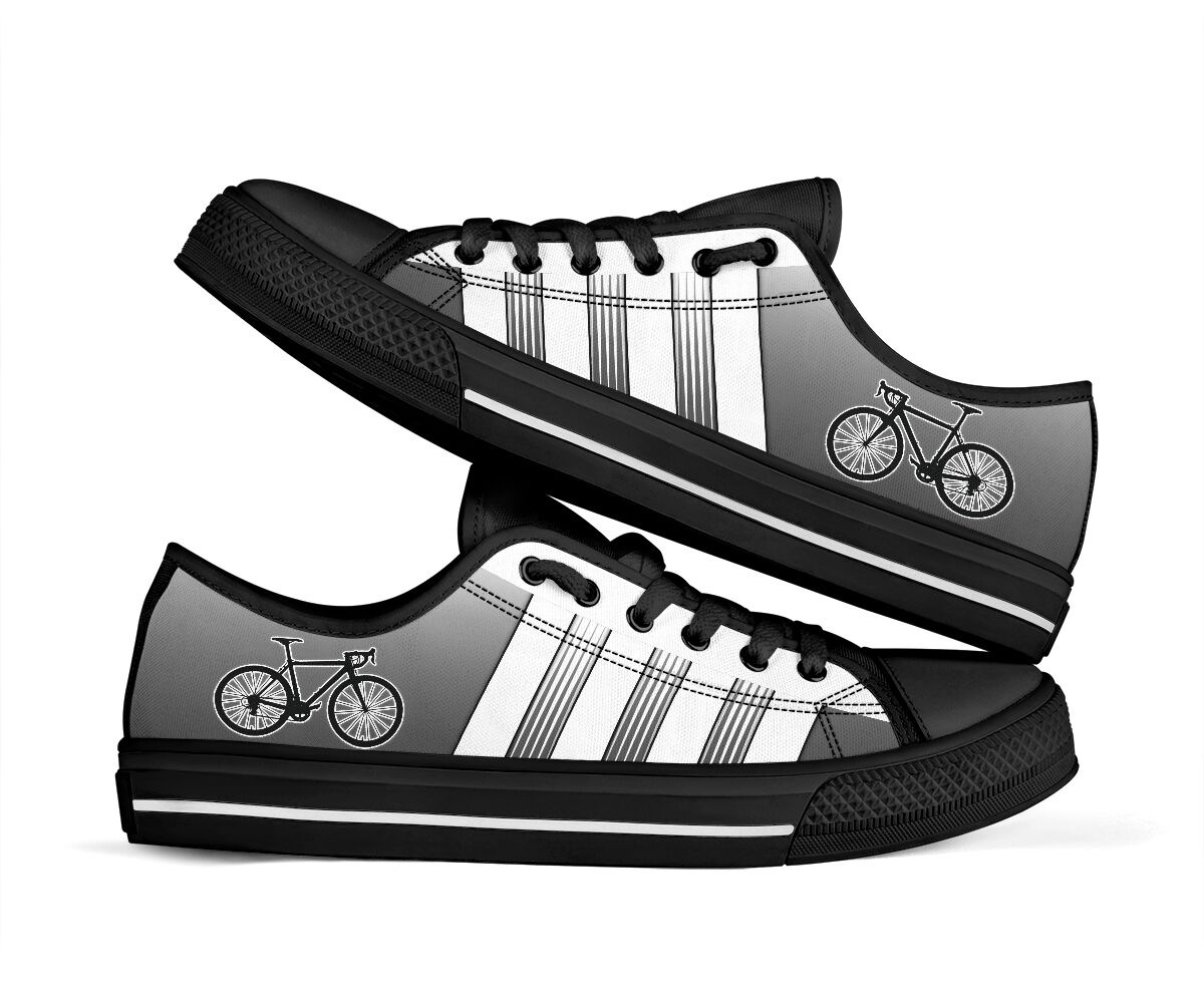 Cycling 4 Stripes - Low Top Shoe - Love Love Top Shoes