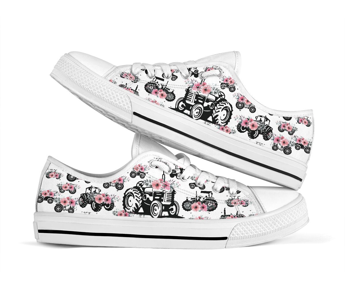 Low Top - Tractor - FlowersShoe - Love Love Top Shoes