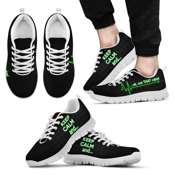 Keep Calm And Shoes Sneakers, Running Shoes, Shoes For Women, Shoes For Men, Custom Shoes, L- Love Sneakers