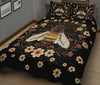 Bee Flower Quilt Bed Set - Love Quilt Bedding Set