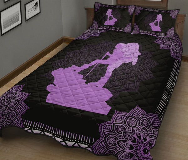 Hiking Quilt Bed Set 98 - Love Quilt Bedding Set