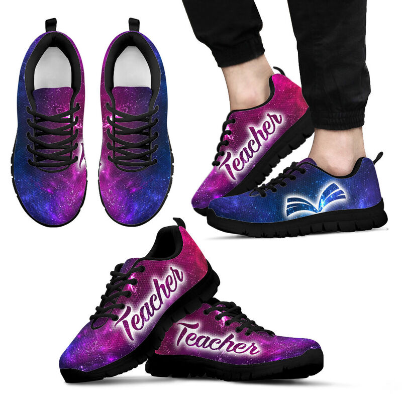 Teacher Galaxy 2 Kd Sneakers, Running Shoes, Shoes For Women, Shoes For Men, Custom Shoes, L- Love Sneakers