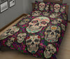 Quilt Bed Set - Skull 62 - Love Quilt Bedding Set