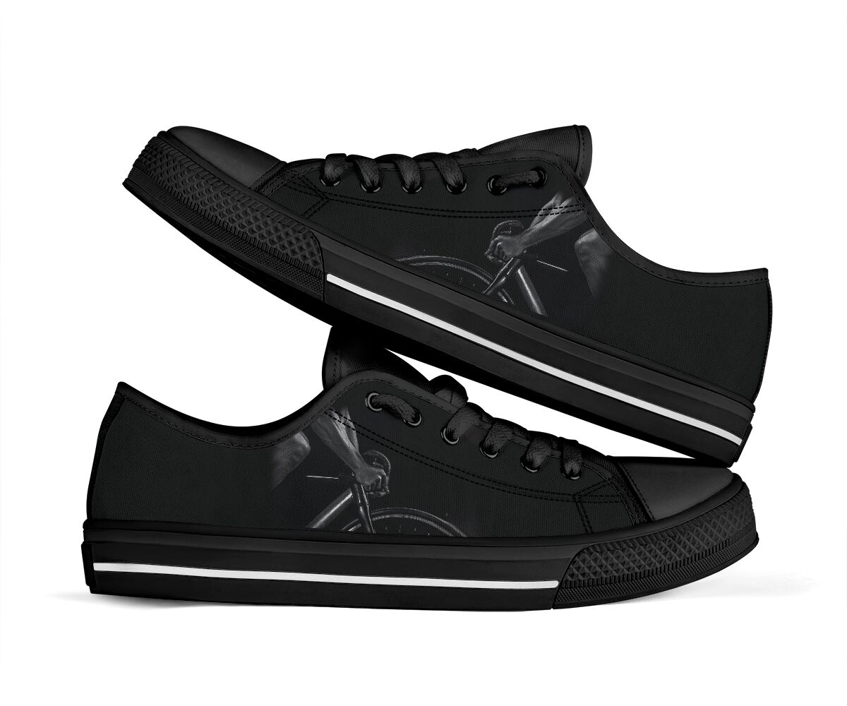 Cycling Dark - Low Top Shoe - Love Love Top Shoes