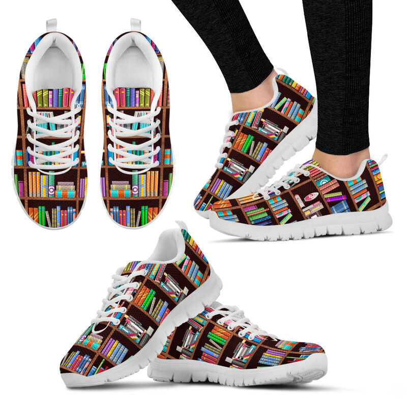 Librarian Clip Art Sneakers, Runni- Love Sneakers