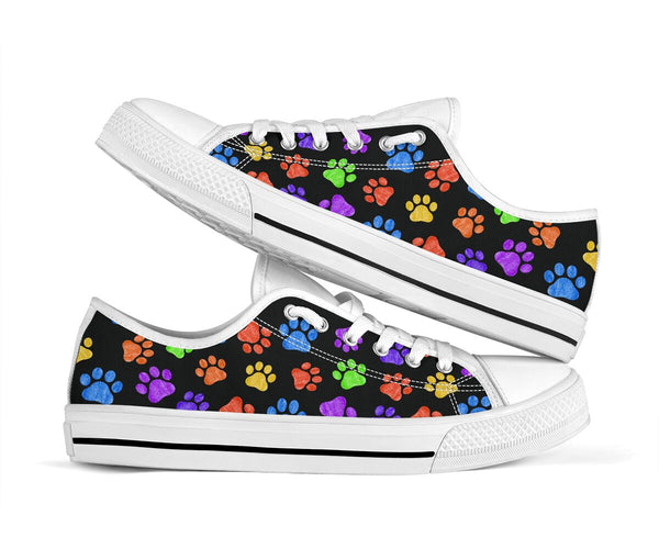 Dog Art Pastel Low Top -  Shoes