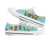 Dog Paw Love Flower - Low Top Shoe - Love Love Top Shoes