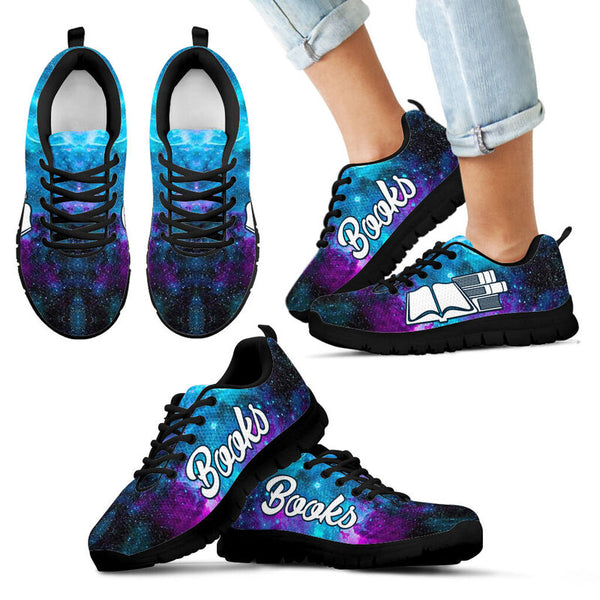 Books Galaxy Shoes Sneakers, Running - Love Sneakers