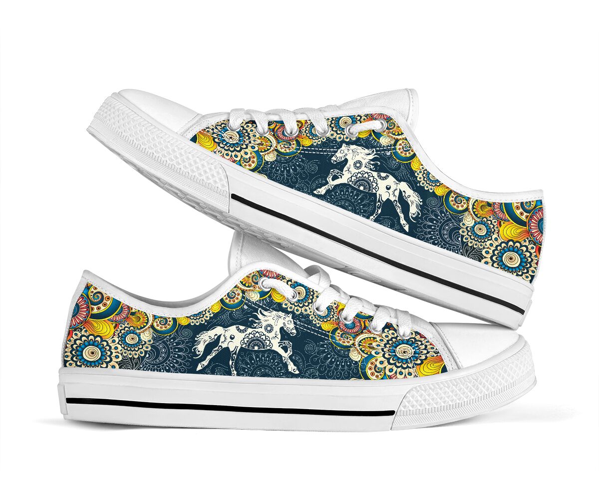Horse Mandala FlowerShoes